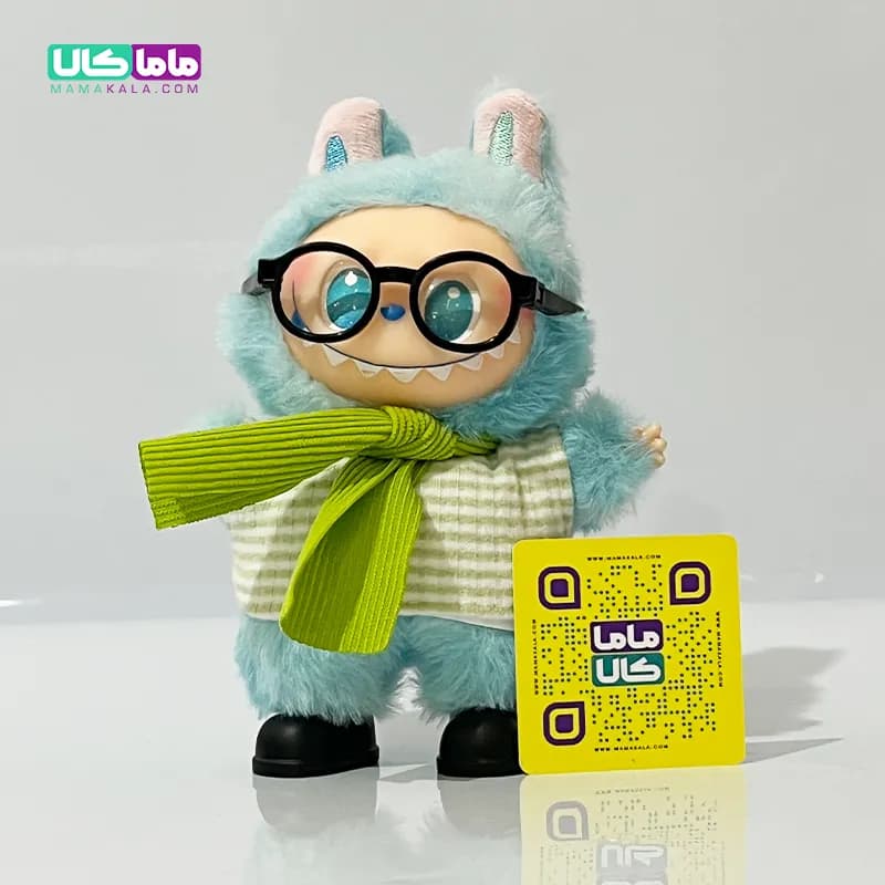 عروسک لبوبو لباسدار آبی مدل انرژی (کد 11)