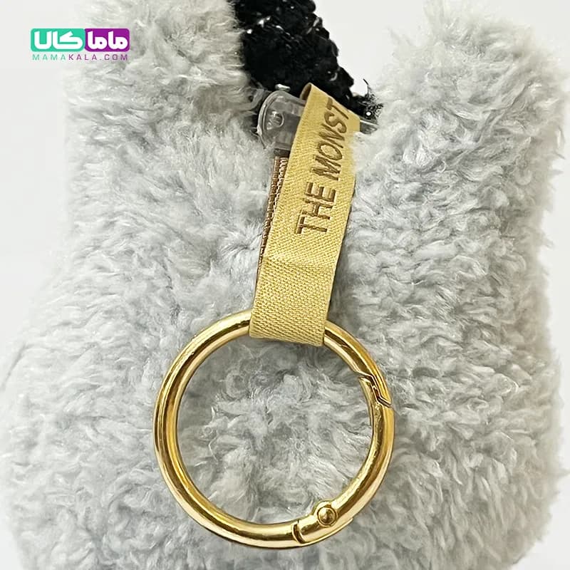 عروسک لبوبو لباسدار طوسی مدل ماکارون (کد 03) — تصویر ۸