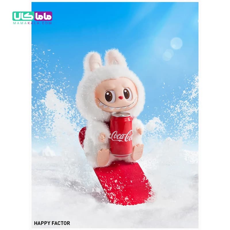 عروسک لبوبو کوکاکولا (🔥Cocacola) سورپرایزی وکیوم جعبه دار اصل — تصویر ۶