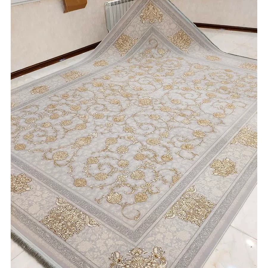 فرش طرح نگین سیلور 1200 شانه — تصویر ۲
