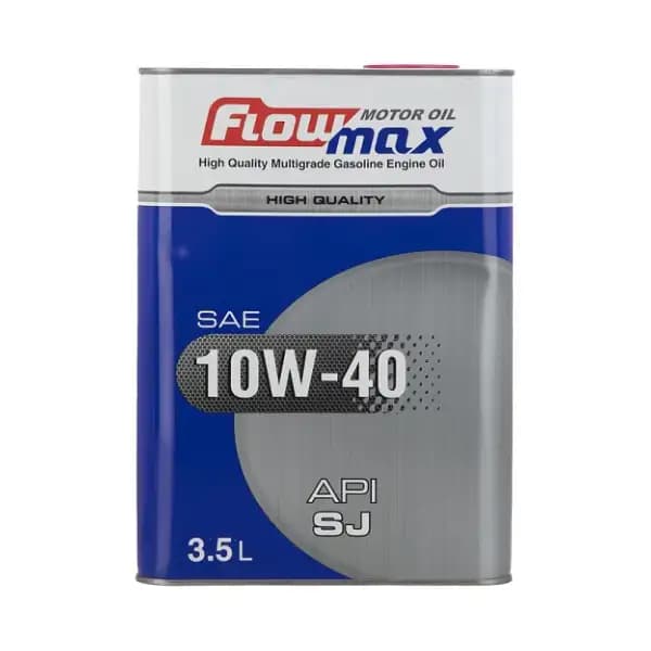 روغن موتور API SJ 10w-40 فلومکس 3/5 لیتری اصل 00701027 — تصویر ۲