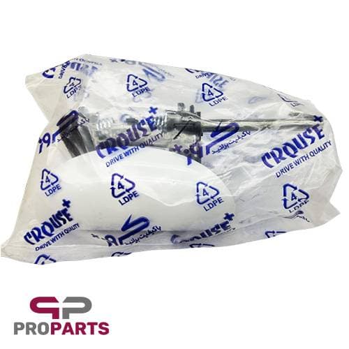 مجموعه دستگیره در بازکن بیرونی (4 عددی) در عقب و در جلو سمت چپ و راست سفید کروز پلاس مناسب برای پژو 206 — تصویر ۲