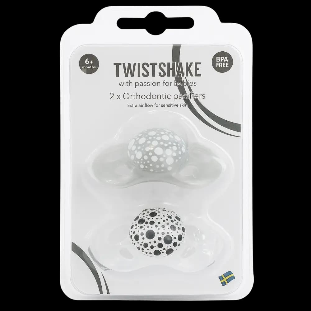 پستانک ارتودنسی Twistshake دو عددی +6 ماه