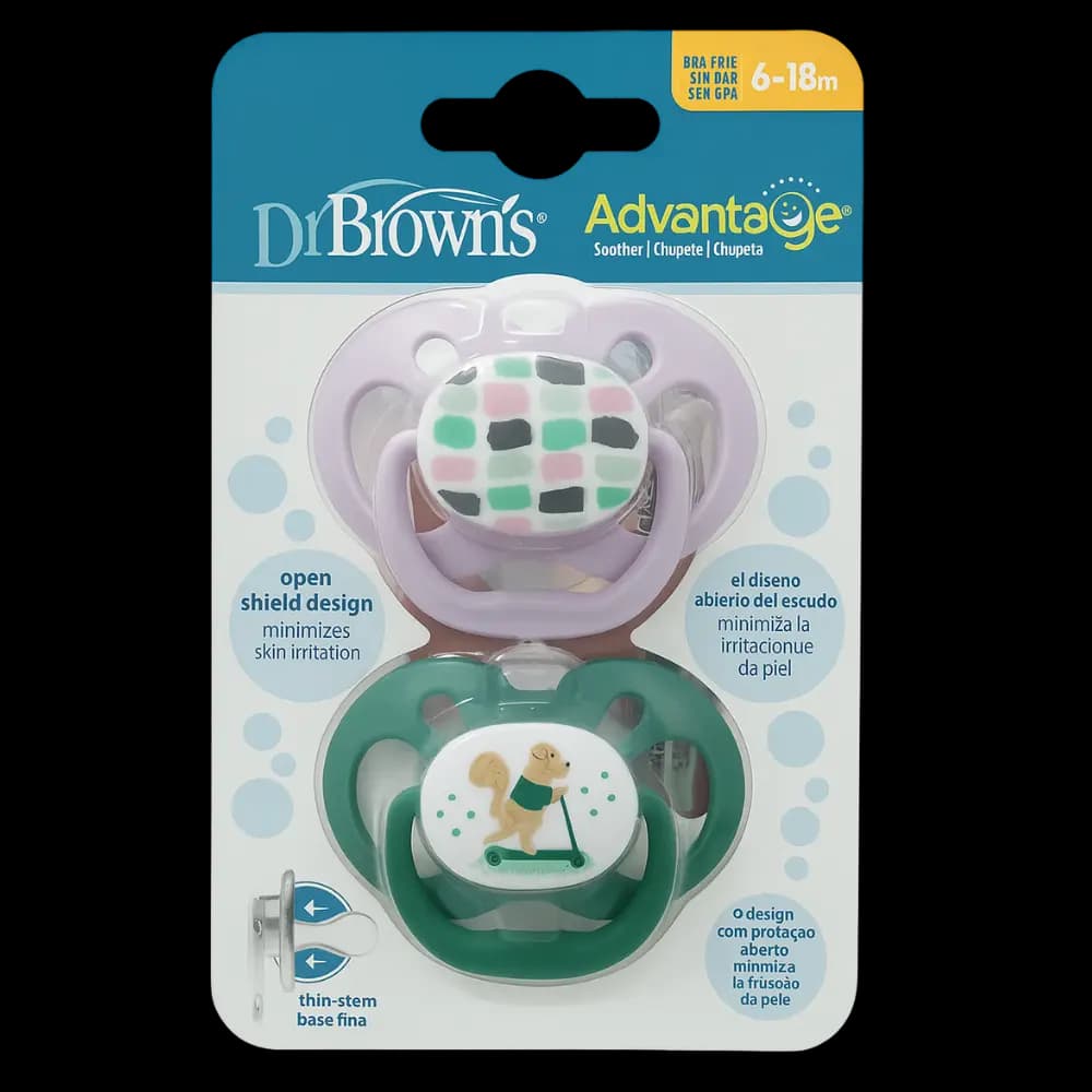 پستانک دکتر براونز 6 تا 18 ماه Dr. Brown’s مدل Advantage — تصویر ۵
