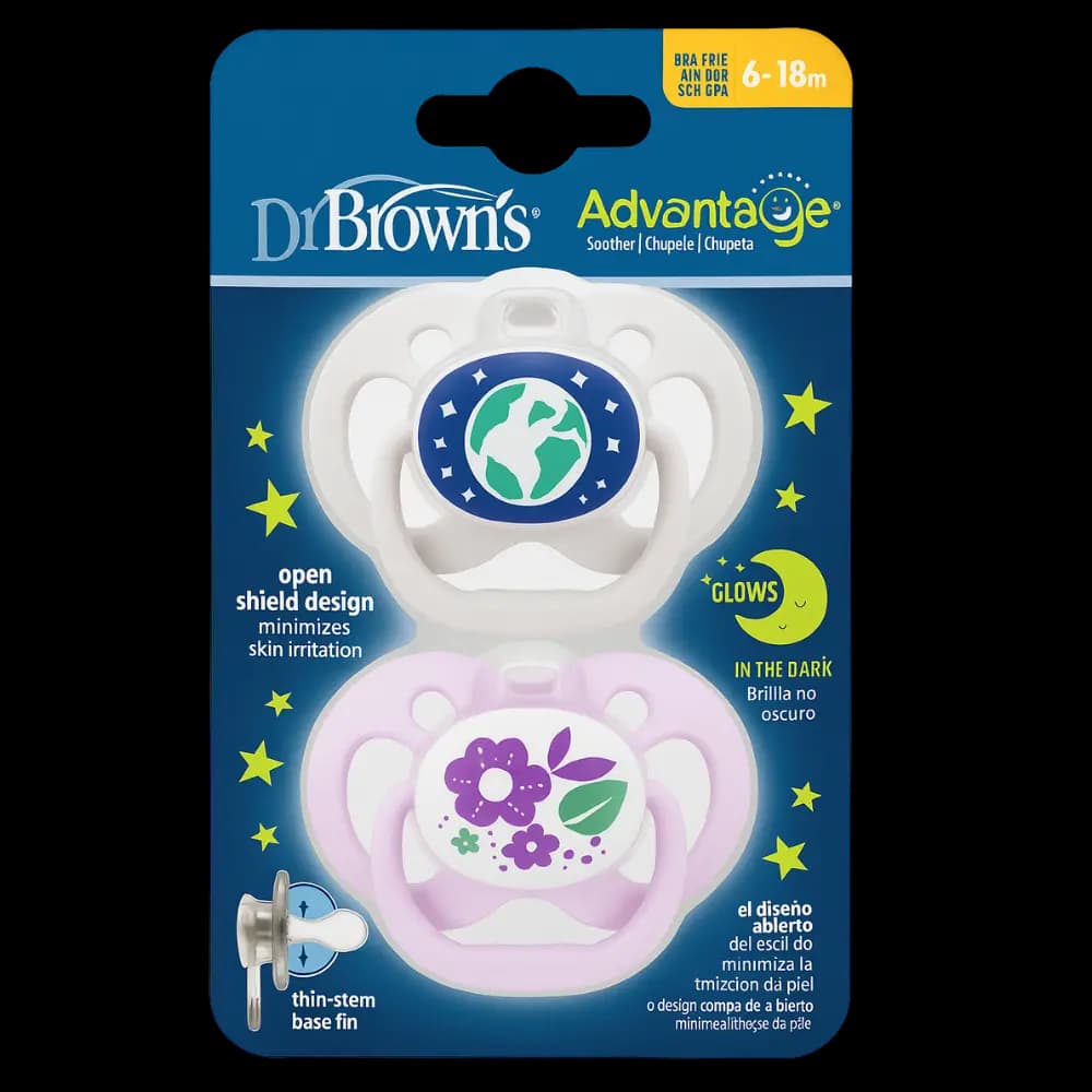 پستانک دکتر براونز 6 تا 18 ماه Dr. Brown’s مدل Advantage — تصویر ۳