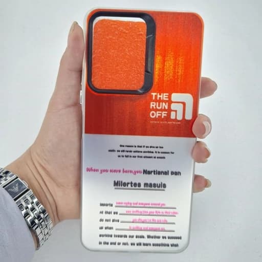 گارد گوشی شیائومی Note 13 pro و Poco M6 pro طرح سوکول متنی قاب و کاور note13pro پوکو ام6 پرو قرمز