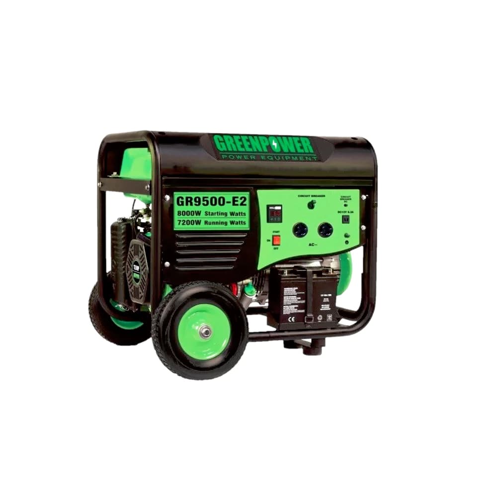 موتور برق استارتی 8 کیلو وات گرین پاور با گارانتی مدل GR-mbr9500-E2