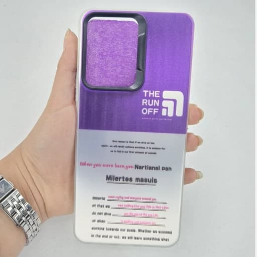گارد گوشی شیائومی Note 13 pro طرح سوکول متنی قاب و کاور note13pro نوت 13 پرو بنفش
