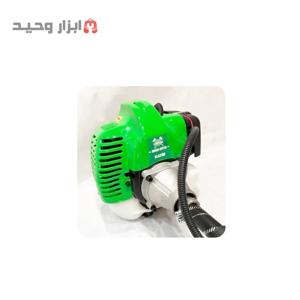علف زن و حاشیه زن 2 زمانه بنزینی دوشی قدرت بالا با موتور کم صدا مناسب برای انواع الحاقی رد لاین RL520B با قطعات تایوانی — تصویر ۳