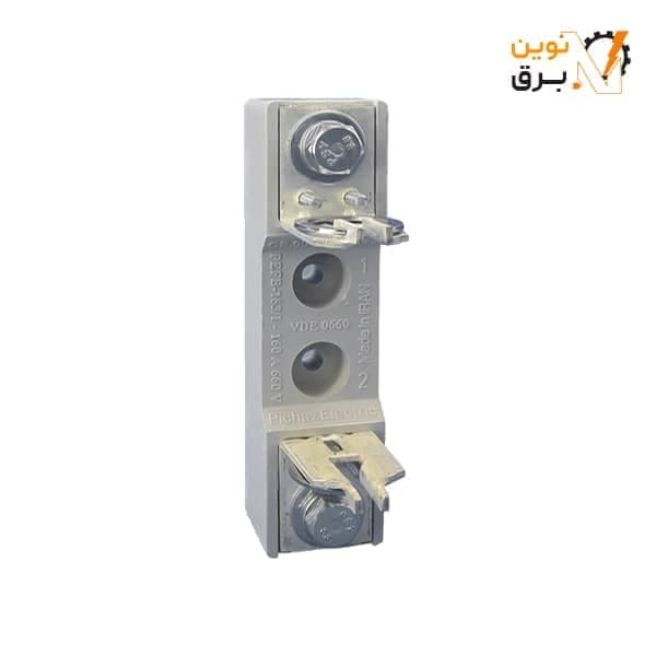 پایه فیوز پیچاز الکتریک تک پل 160 آمپر (پلیمر الیاف دار) PEFB-164-I