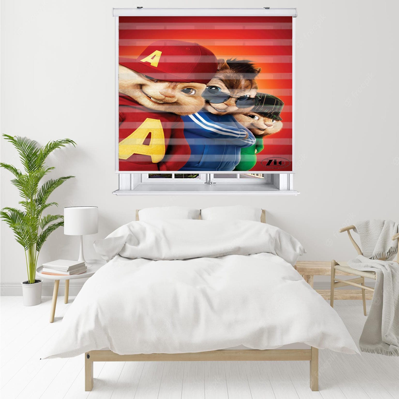 پرده زبرا زیو کد K3033
