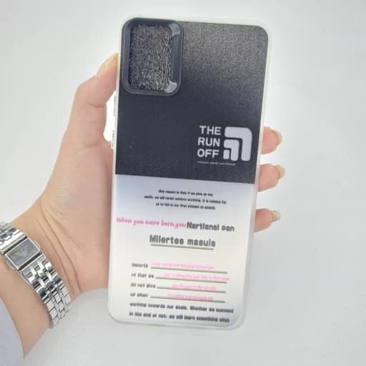 گارد گوشی سامسونگ A05s طرح سوکول متنی قاب و کاور a05 آ05اس رنگ مشکی