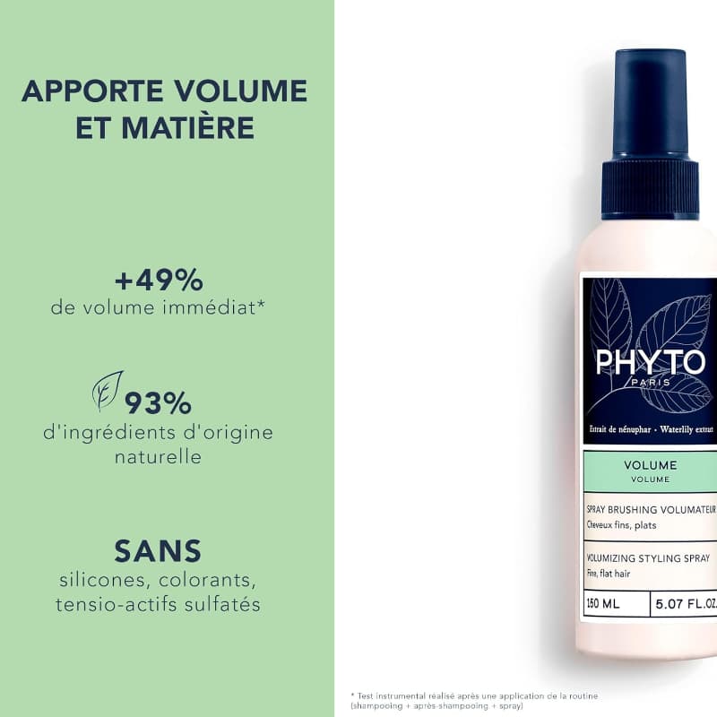 اسپری حجم‌ دهنده و حالت‌ دهنده فیتو PHYTO VOLUME حجم 150 میل — تصویر ۳
