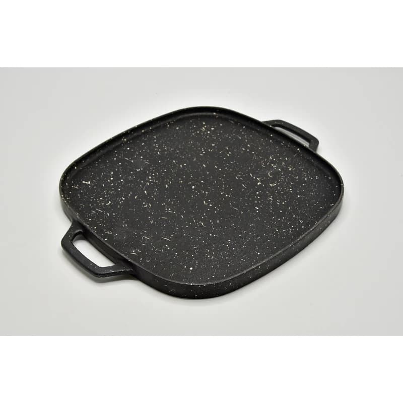تابه گریل مربع بدون چوب سایز 28 یونیک کد UN-6031 — تصویر ۵