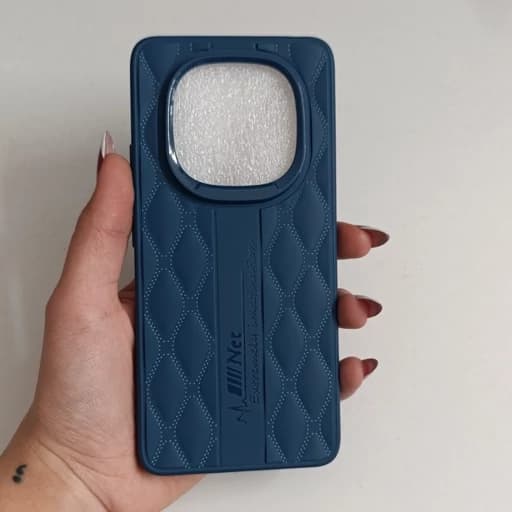 گارد گوشی سامسونگ Note 14 pro 4g طرح چرمی رنگ آبی Bentley قاب و کاور نوت 14 پرو فورجی
