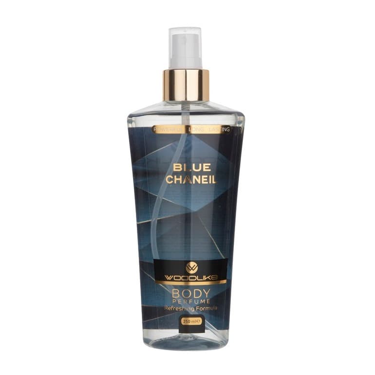 بادی اسپلش وودلایک مدل Blue Chaneil مردانه 250 میلی لیتر