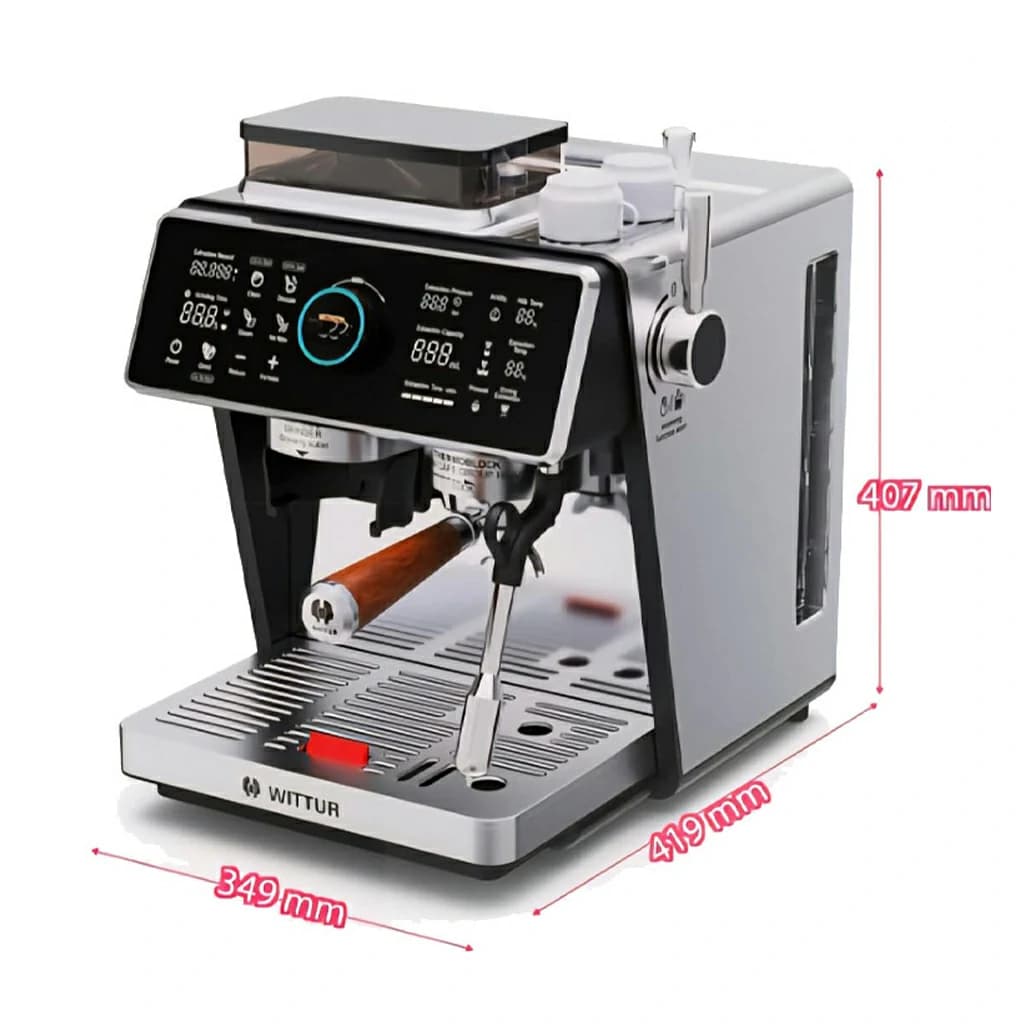 اسپرسوساز نیمه صنعتی برند ویتور مدل رویال باریستا / WITTUR ROYAL BARISTA 20 GY — تصویر ۳