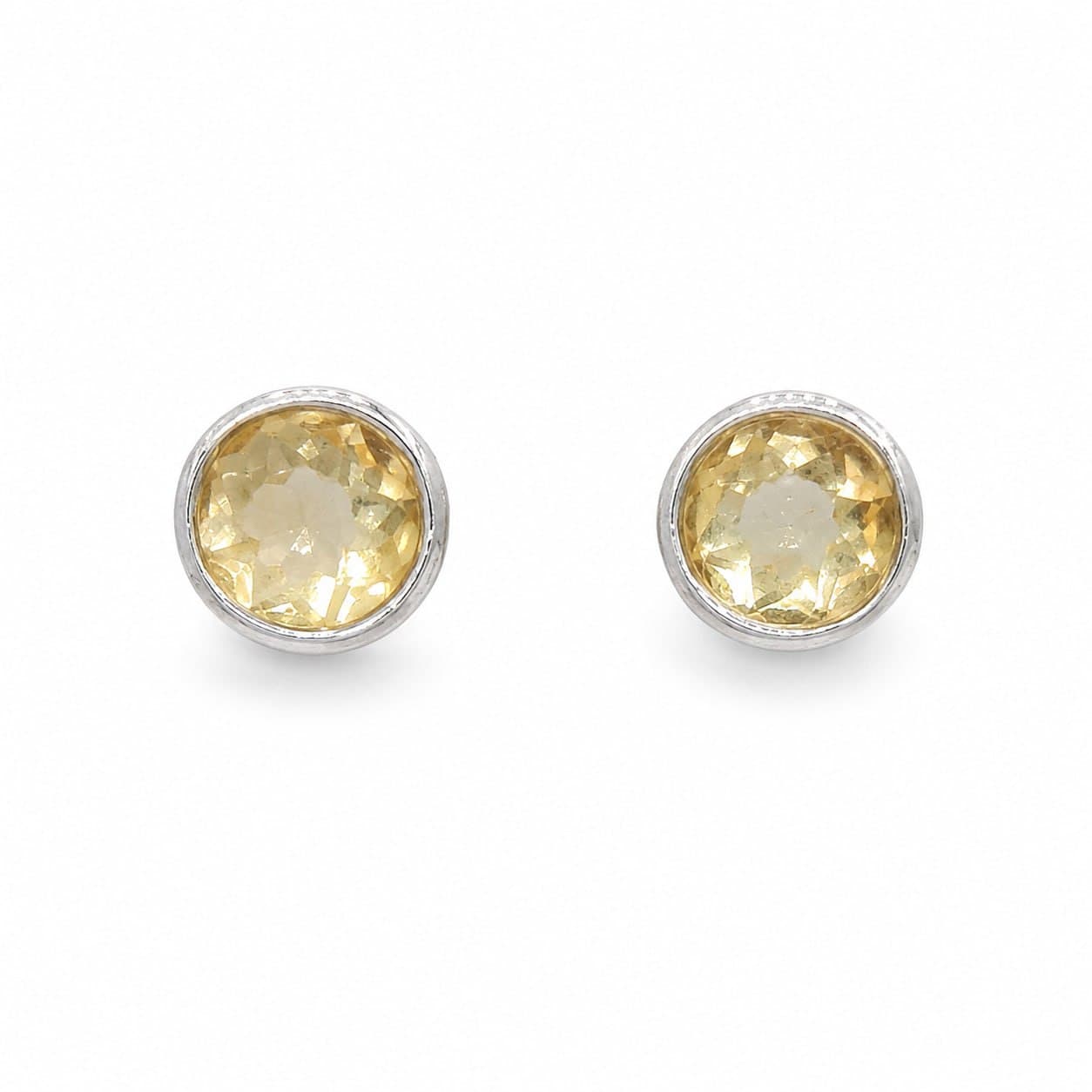 گوشواره نقره و سنگ سیترین Citrine اصل برند آی ام تحت لیسانس آلمان 055506 I AM — تصویر ۲