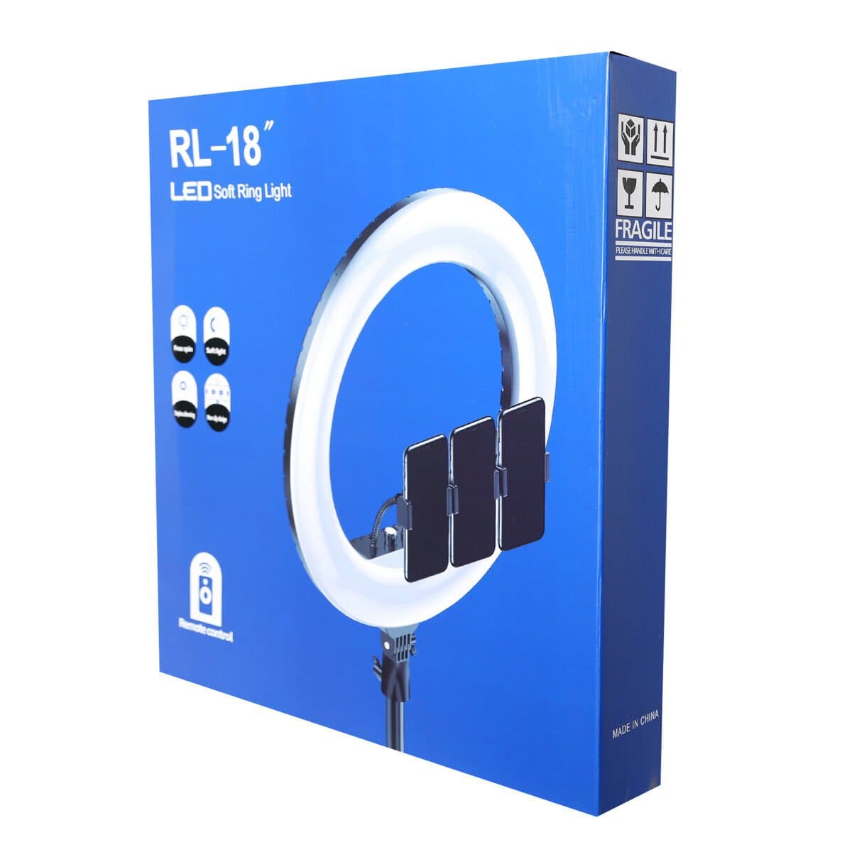 رینگ لایت مدل RL-18 (پس کرایه)
