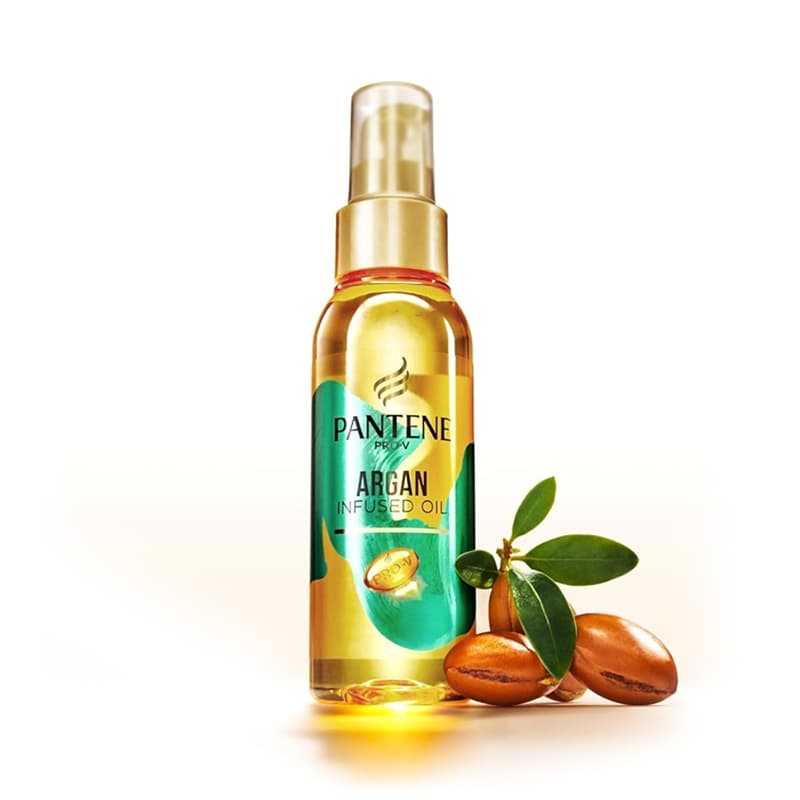 روغن آرگان پنتن – تغذیهکننده و نرمکننده قوی مو — تصویر ۳