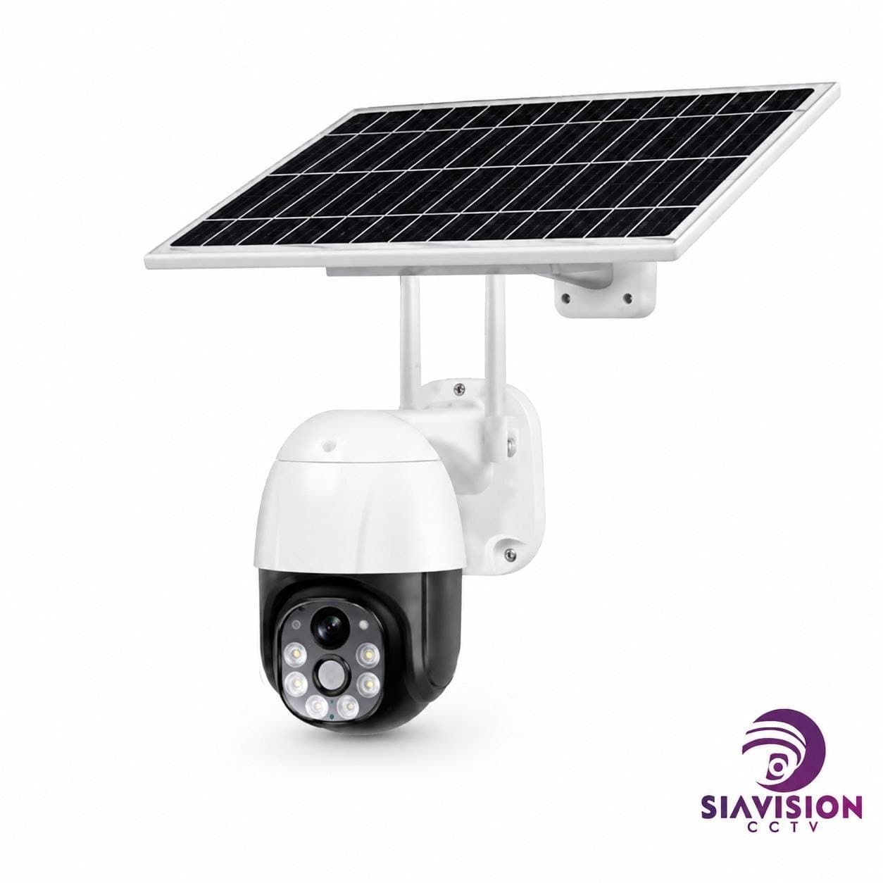 دوربین سولار سیمکارتی V380PRO تک لنز: راهکاری هوشمند برای نظارت بی وقفه