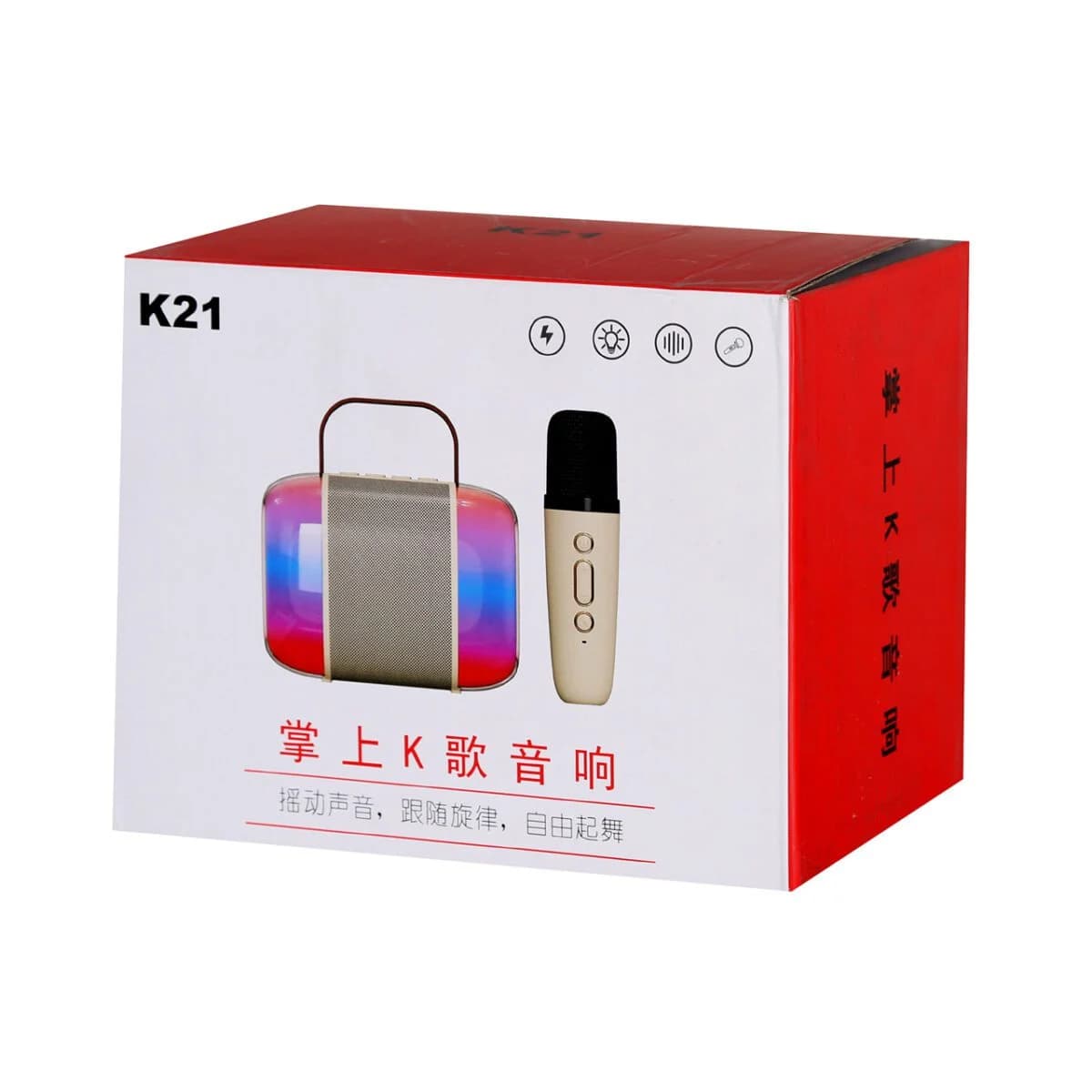 اسپیکر پرتابل مدل K21 (پس کرایه) — تصویر ۲