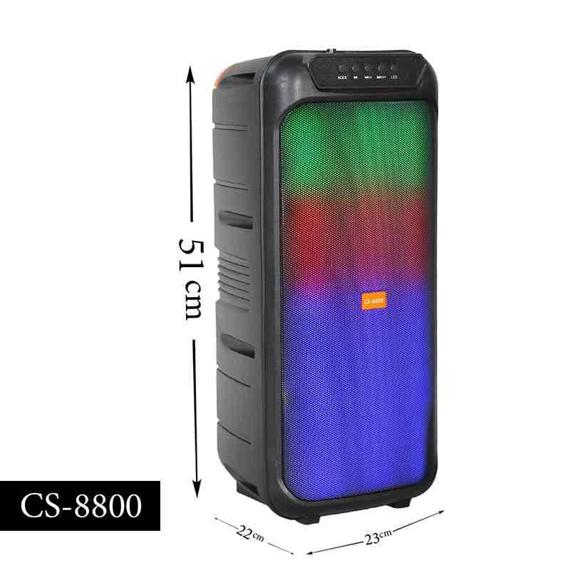 اسپیکر پارتی باکس مدل CS-8800 (پس کرایه) — تصویر ۳