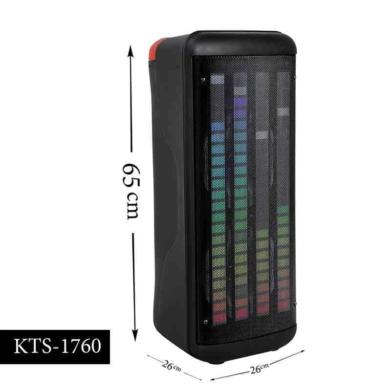 اسپیکر پارتی باکس مدل KTS-1760 (پس کرایه) — تصویر ۶