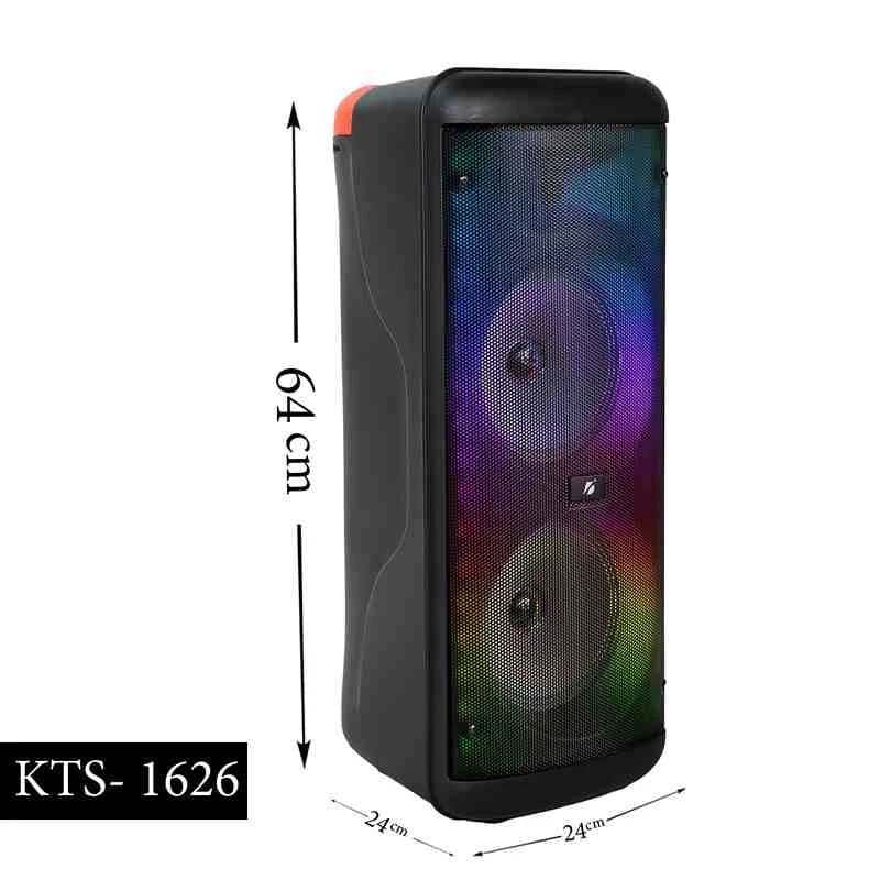 اسپیکر پارتی باکس مدل KTS-1626 (پس کرایه) — تصویر ۵