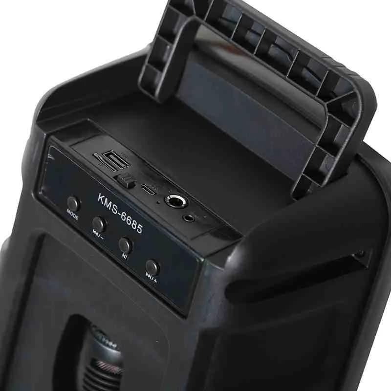 اسپیکر پارتی باکس مدل KMS-6685 (پس کرایه) — تصویر ۳