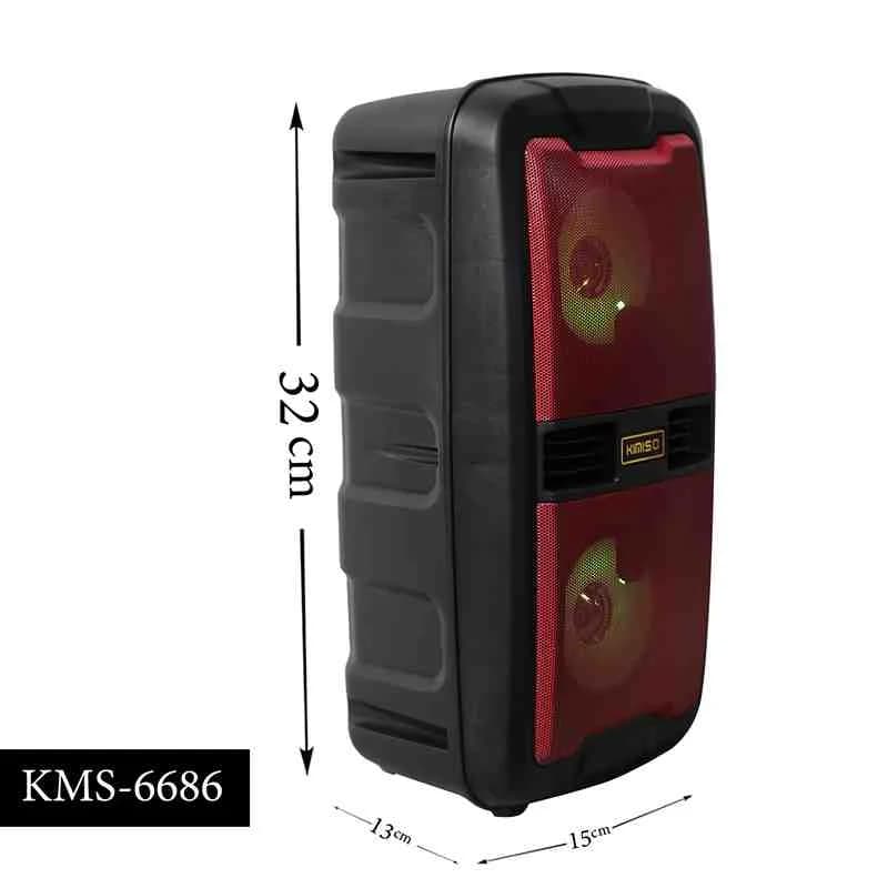 اسپیکر پارتی باکس مدل KMS-6685 (پس کرایه) — تصویر ۸