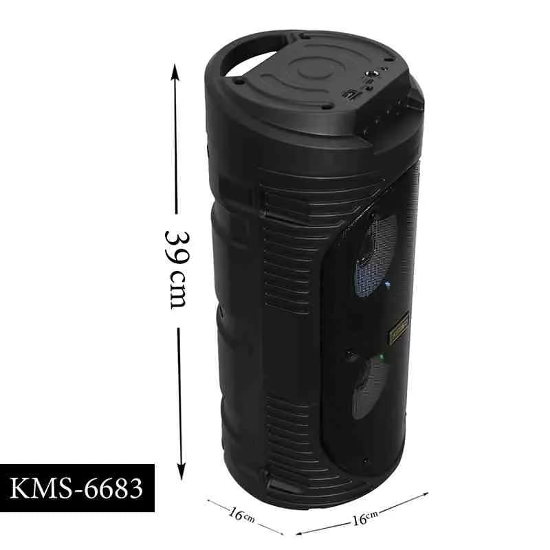 اسپیکر پارتی باکس مدل KMS-6683 (پس کرایه) — تصویر ۶