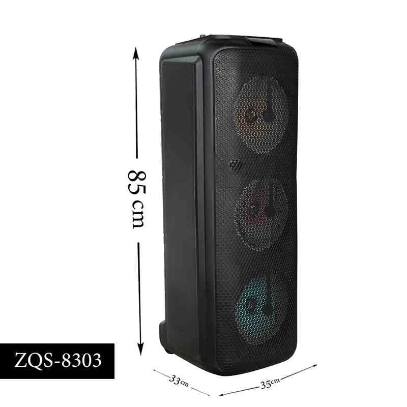 اسپیکر پارتی باکس مدل ZQS-8303 (پس کرایه) — تصویر ۵
