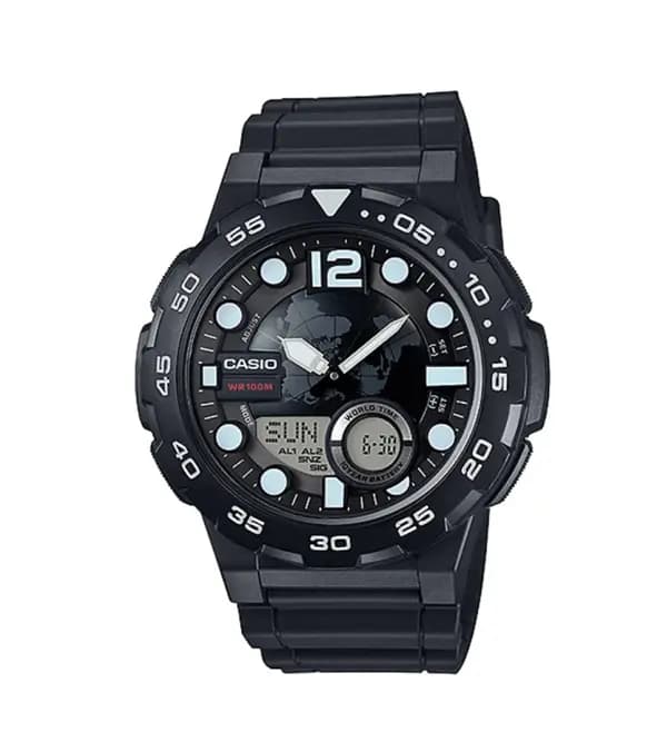 ساعت مچی دیجیتالی اسپرت کاسیو مدل CASIO AEQ-100W-1AVDF