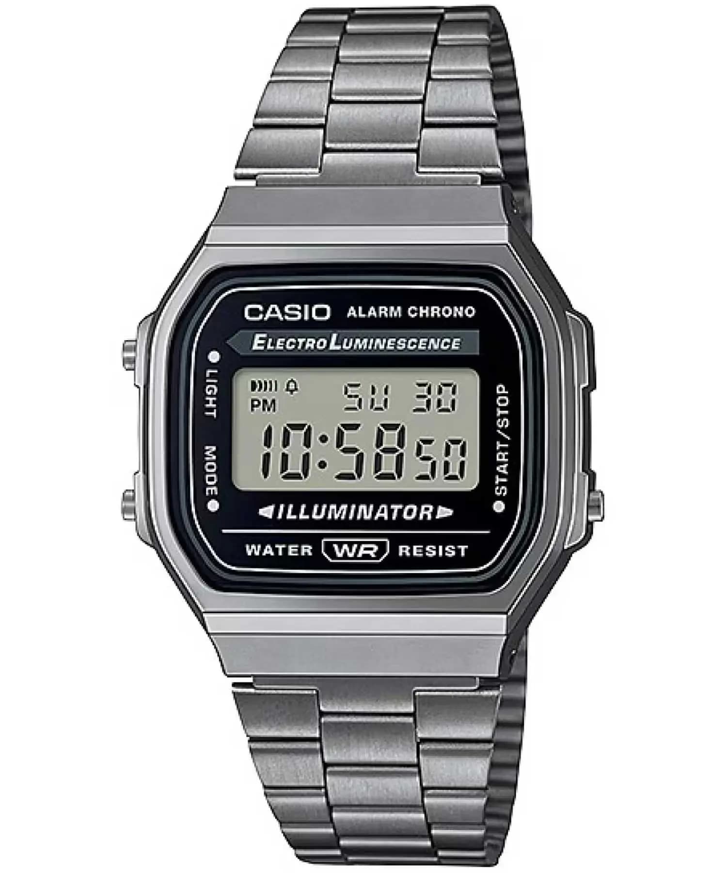 ساعت مچی دیجیتالی نوستالژی کاسیو مدل CASIO A168WGG-1ADF — تصویر ۷