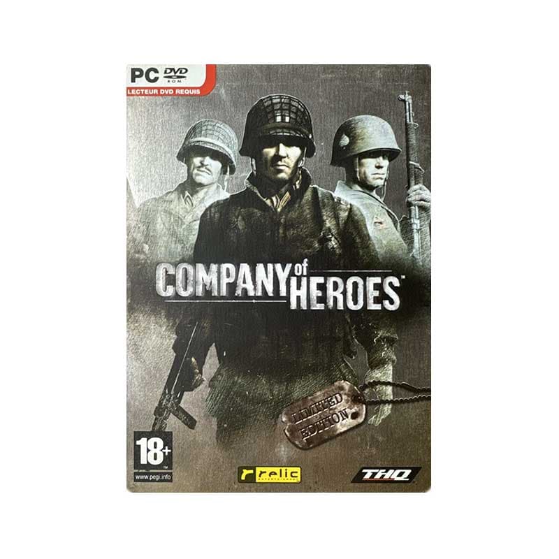 بازی اورجینال Company of Heroes برای PC نسخه Steelbook