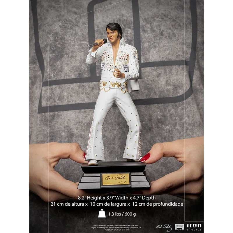 مجسمه Elvis Presley برند Iron Studios — تصویر ۳