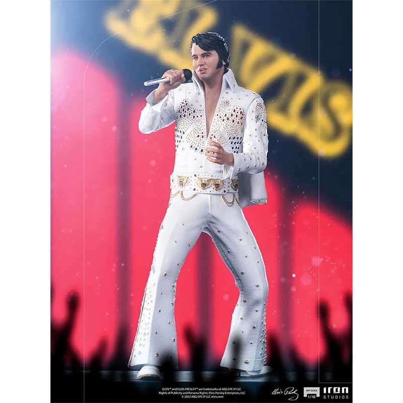 مجسمه Elvis Presley برند Iron Studios — تصویر ۴