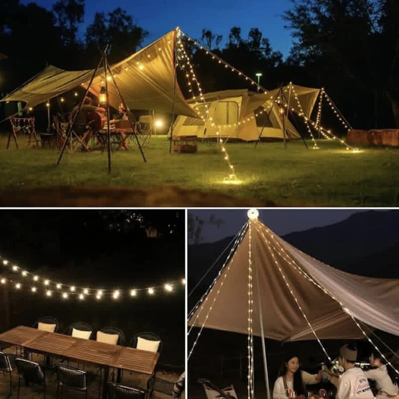 چراغ کمپینگ ریسه ای مدل 2314 / CAMPING LIGHT YD-2314 — تصویر ۹