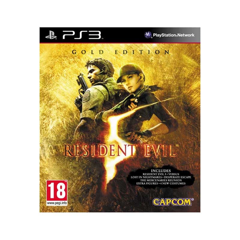 بازی Resident Evil 5 Gold Edition برای PS3