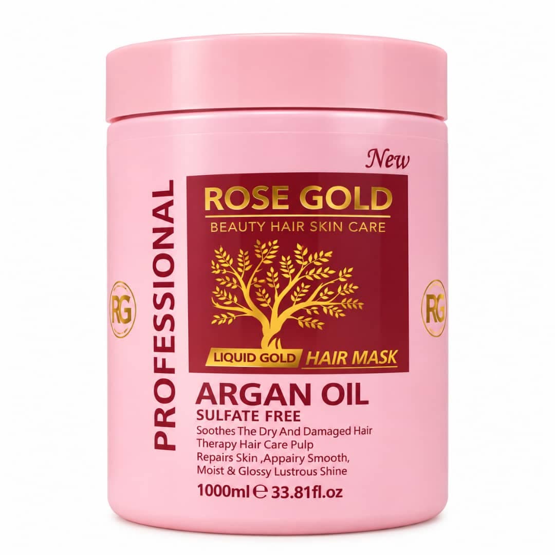 ماسک مو آرگان پرفشینال رزگلد 1000 میل MASK ARGAN OIL ROSE GOLD