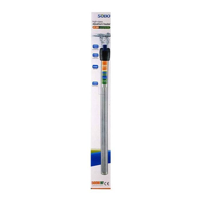 بخاری آکواریوم سوبو با شیشه یدک HF-500w