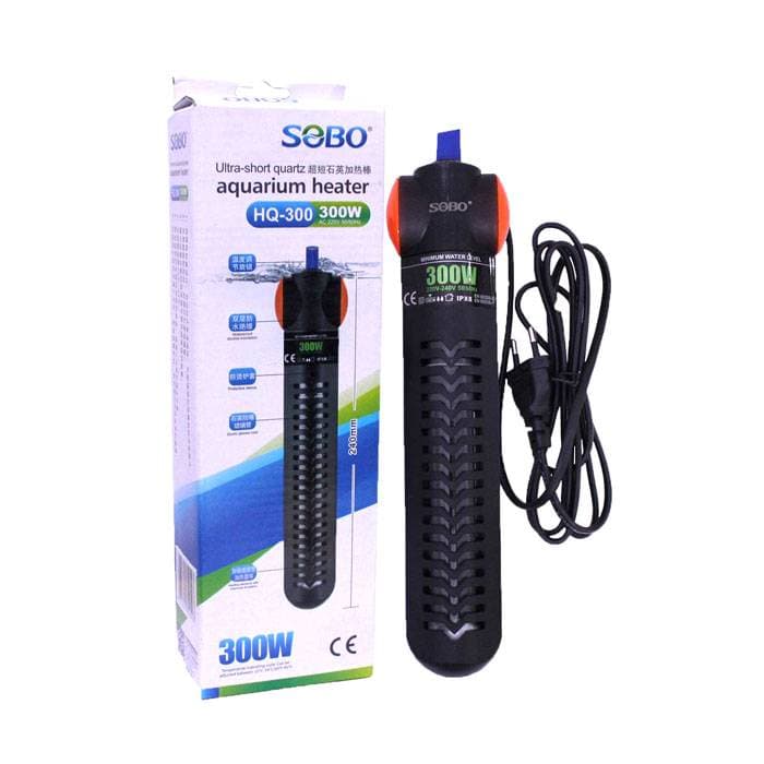 بخاری آکواریوم محافظ دار HQ 300w سوبو