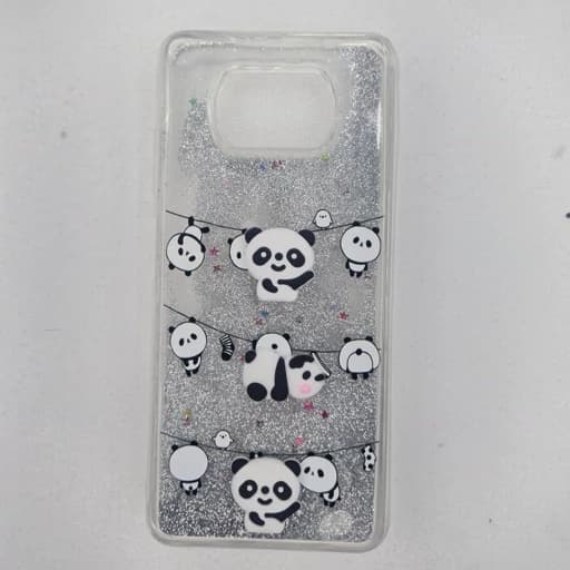 گارد گوشی شیائومی Poco X3 و Poco x3 pro عروسکی برجسته پاندا طرح آکواریومی قاب و کاور pocox3 پوکو ایکس3