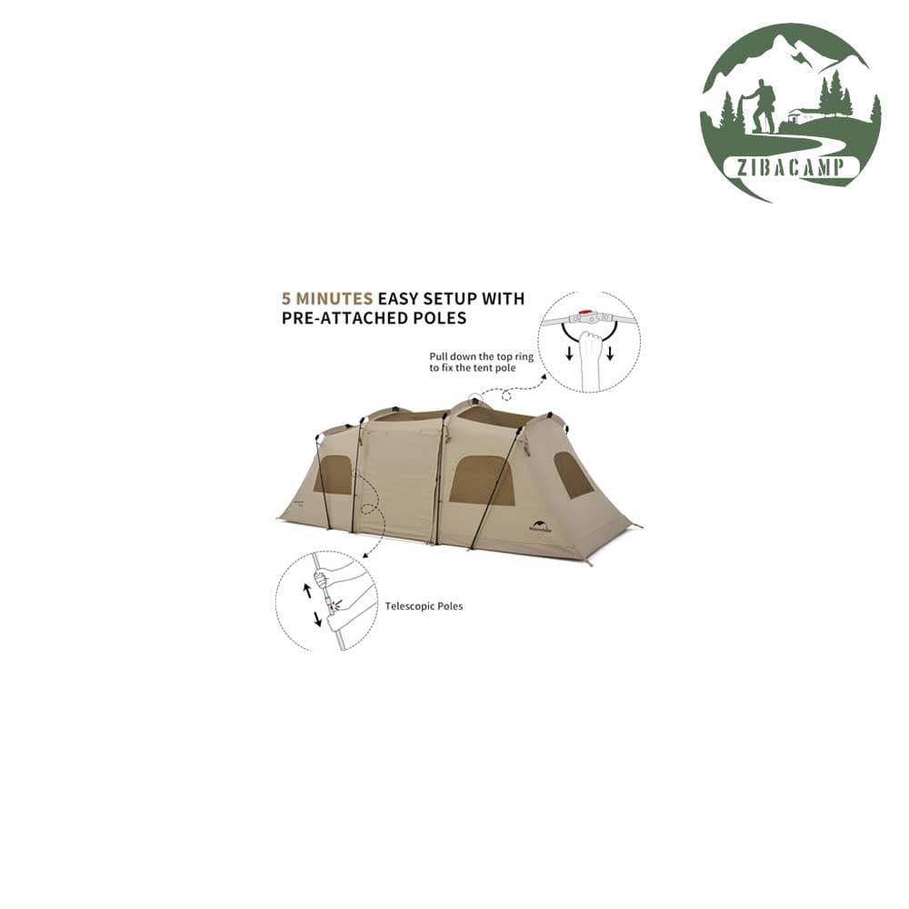 چادر کمپینگ اتوماتیک نیچرهایک مدل Naturehike CNH22ZP015 — تصویر ۵