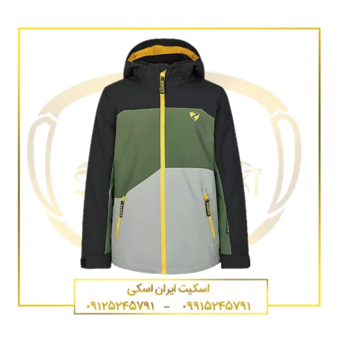 کاپشن اسکی پسرانه ZIENER مدل ripstop