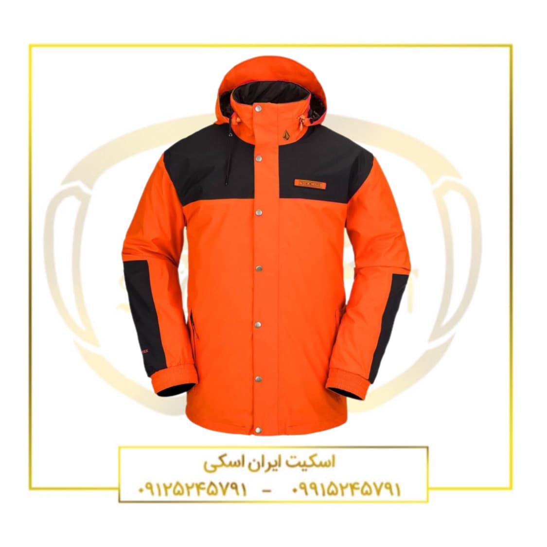 کاپشن اسکی مردانه ولکام مدل Longo Gore-Tex