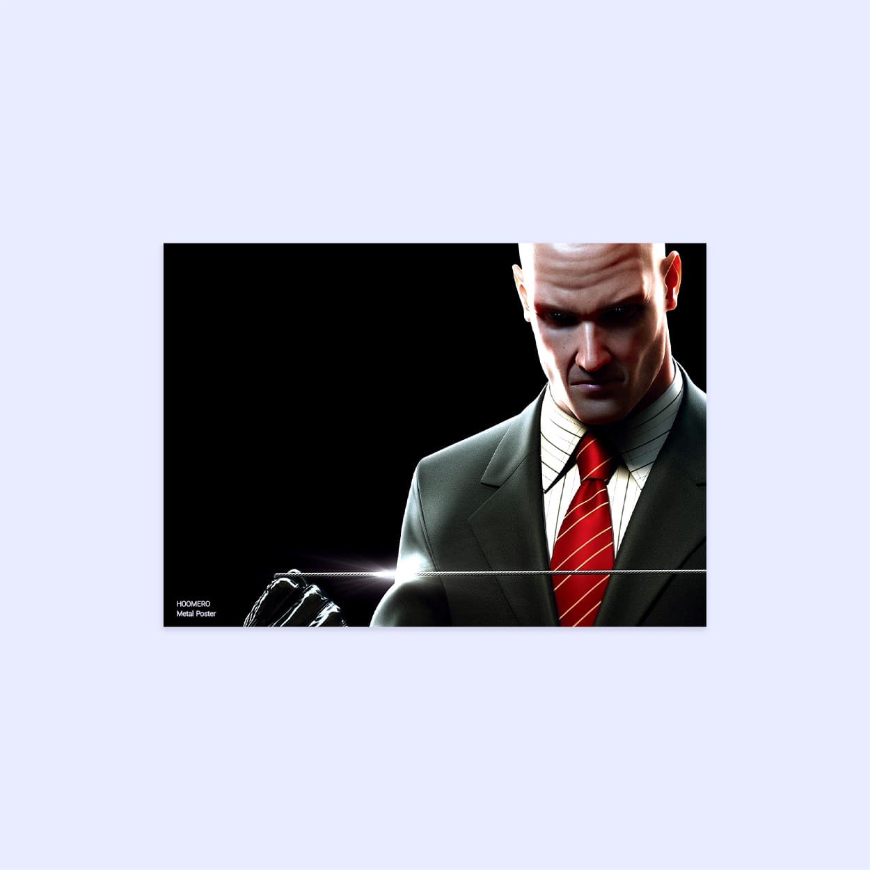 پوستر هومرو مدل فلزی طرح Hitman کد PS570