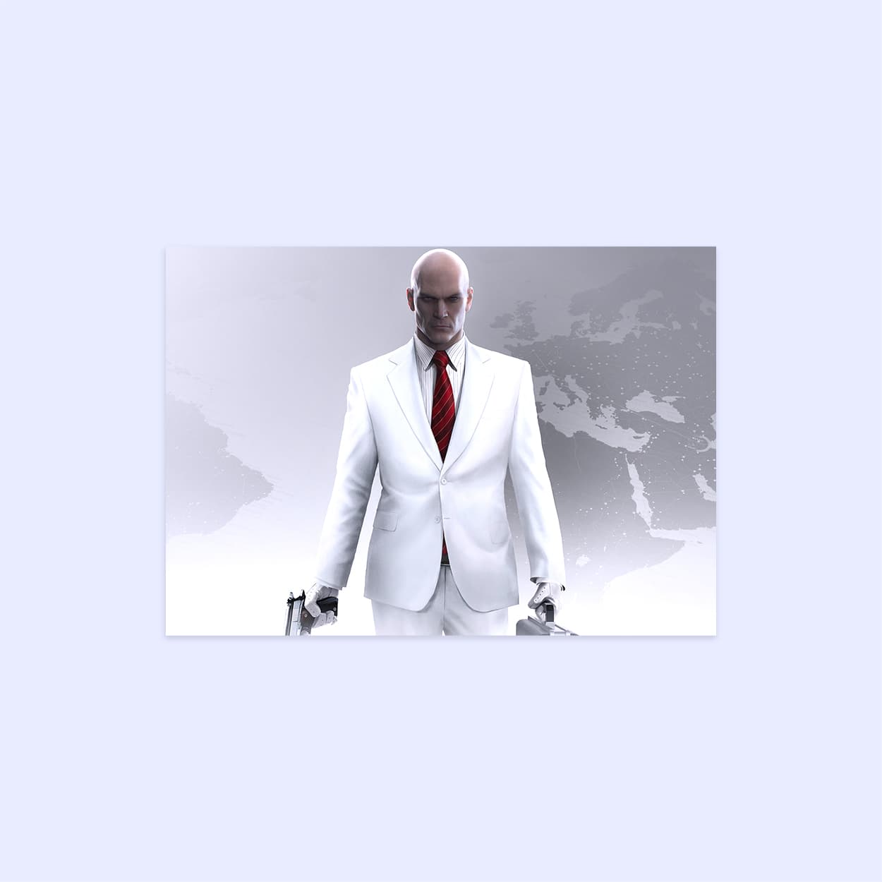 پوستر هومرو مدل فلزی طرح Hitman کد PS567