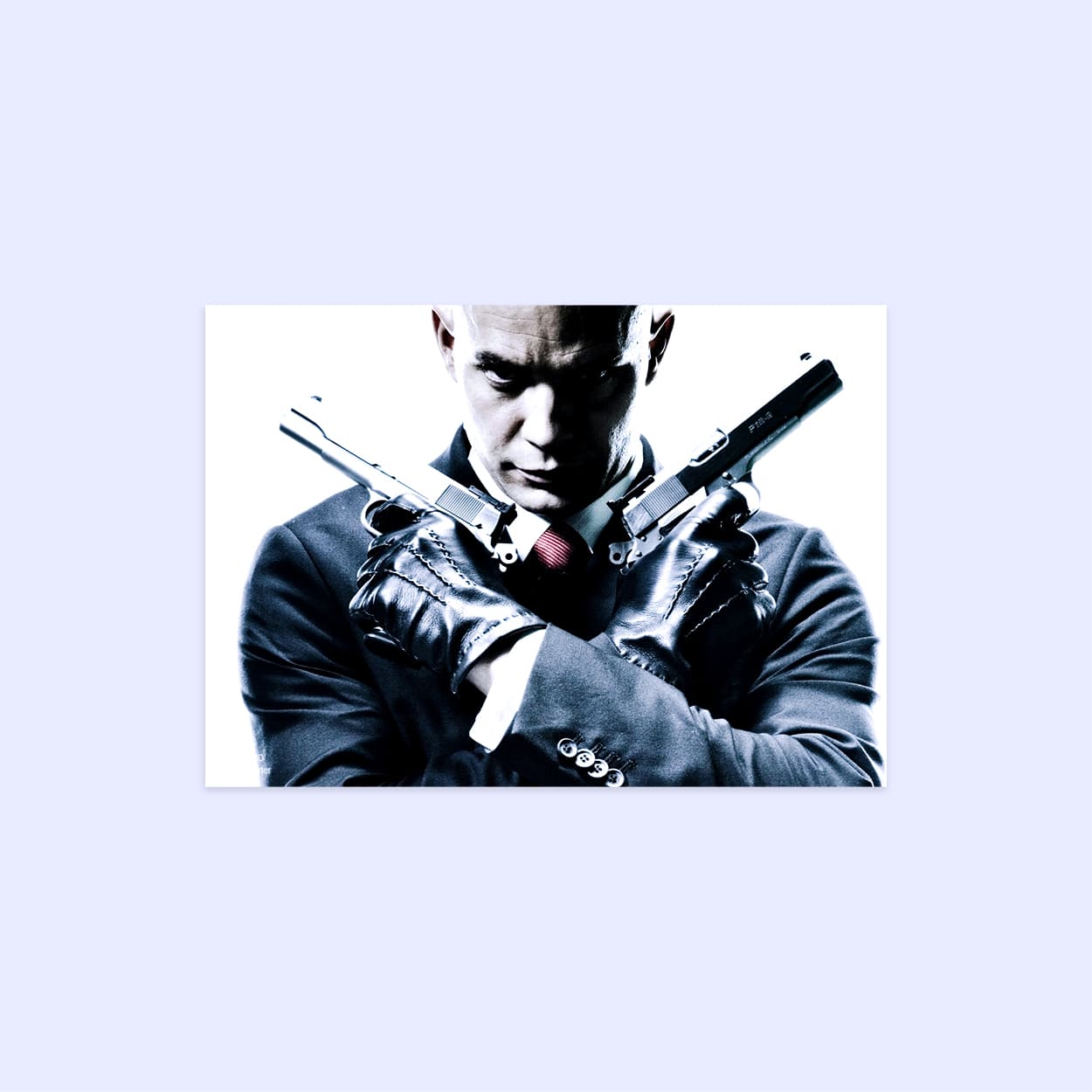 پوستر هومرو مدل فلزی طرح Hitman کد PS565 — تصویر ۲